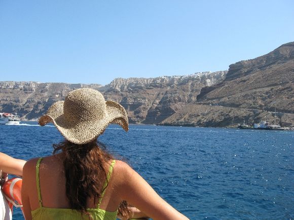 Santorini, boat tour