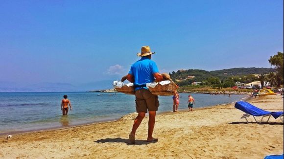 Corfu island, Agios Spiridon beach