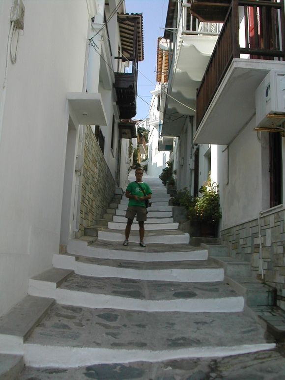 around Skopelos town