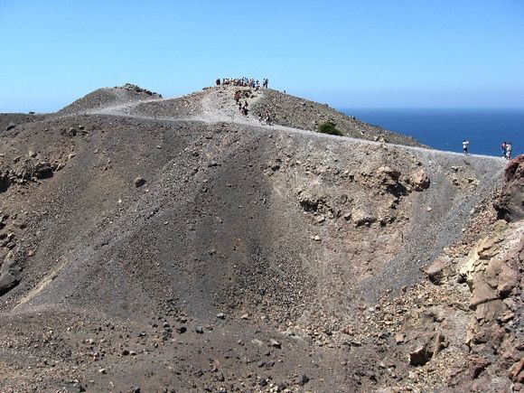 Santorini, Volcano NEA KAMENI