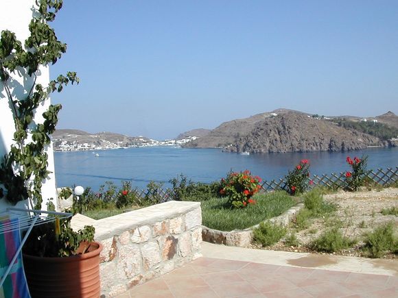 Patmos, view from Le Balcon Apartments