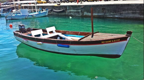 Corfu island, port of Paleokastritsa