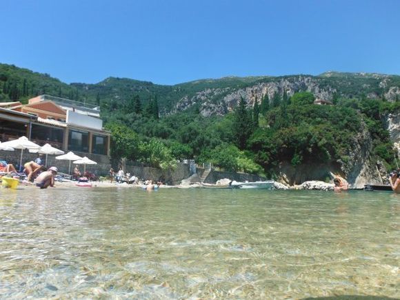 Corfu july 2014, boat tour in Palokastritsa bay