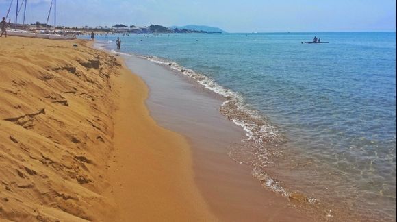 Corfu island, Issos beach