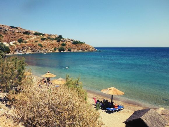 Leros island, Dioliskaria beach