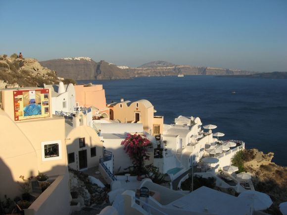 Santorini, a view from Oia