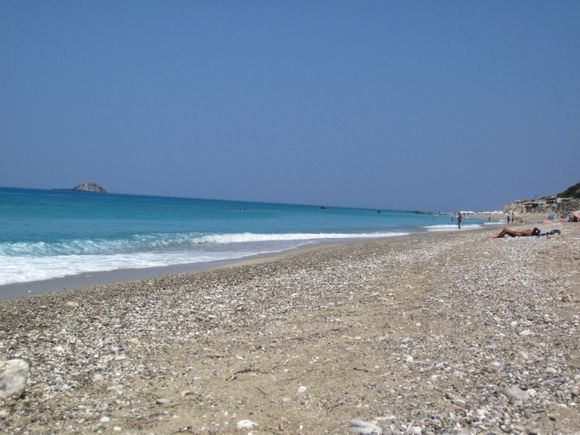 Lefkada, Avali beach