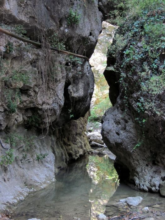 Lefkada, waterfalls of Nidri