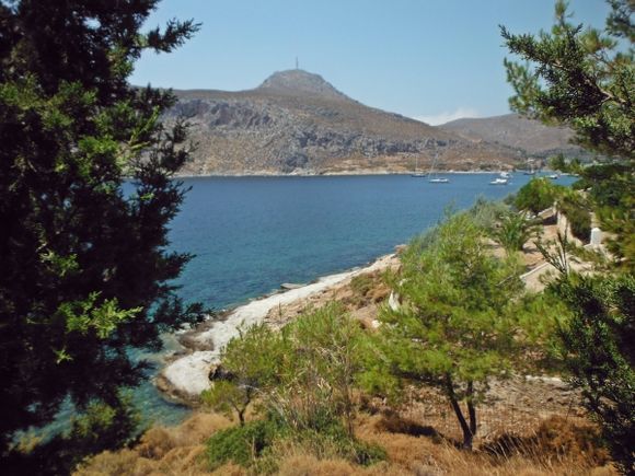 Leros island, close to Panagia Kavouradena church