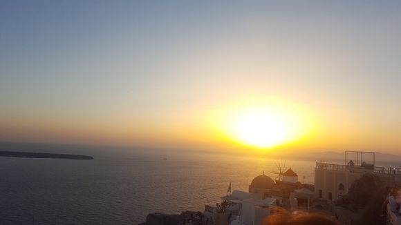 Its true what they say about Santorini Sunsets. Unforgettable views.