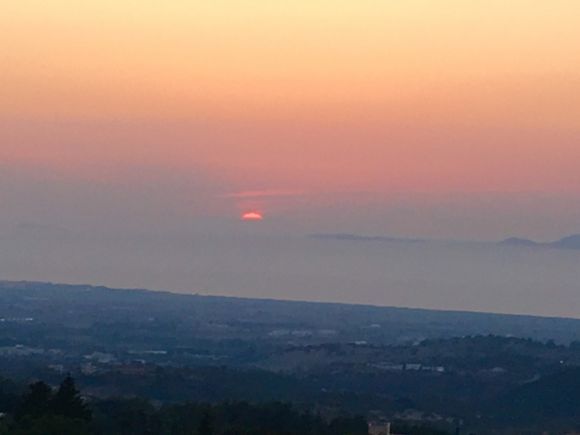 Sunset in Zià, Kos