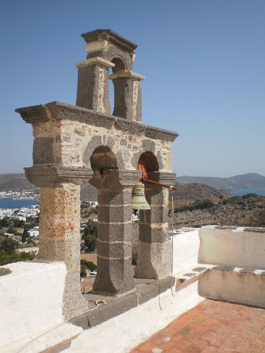 Patmos, top of the Monastery