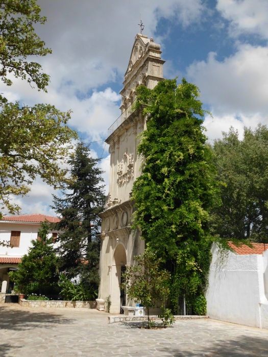 belltower at ayios yerasimos monastery