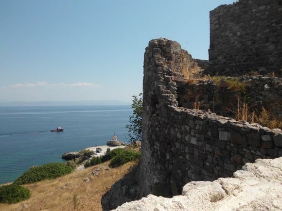 view of Turkey from the castle