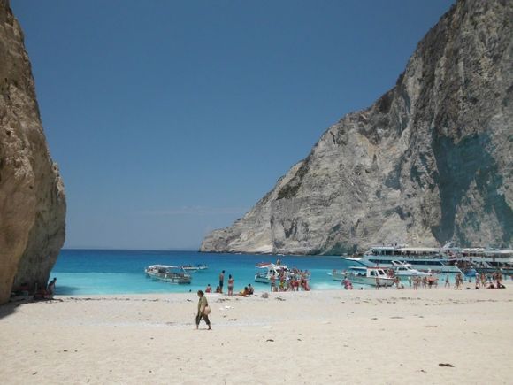 view from navagio