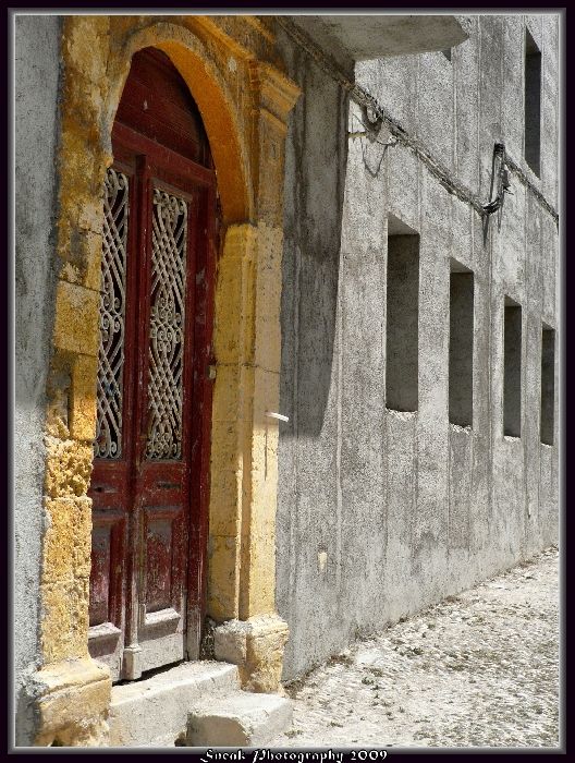 Door in Rhodes old town