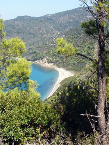 Skiathos, Ligaries beach