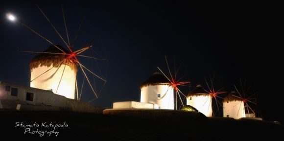 Mykonos-Windmills