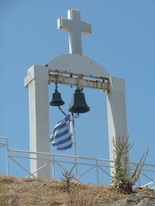Church bell at Myrina