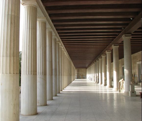 Stoa of Athalos- perspective