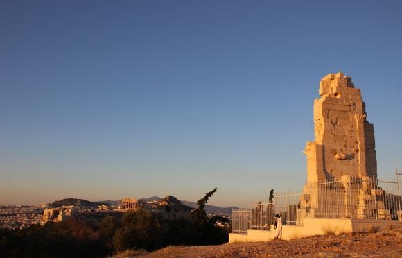 Philopappos hill.