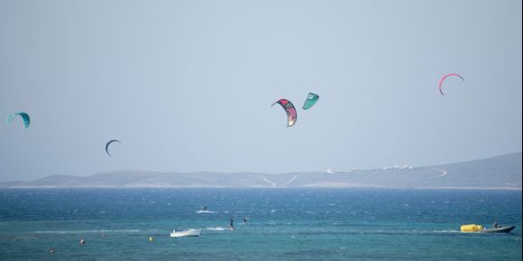 Wind surfing between Paros and Antiparos. What are the best windsurfing locations in Greece?!