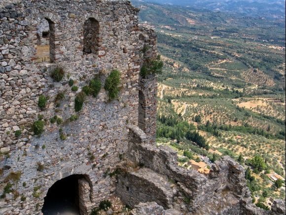 Mystras - a view from the upper town
