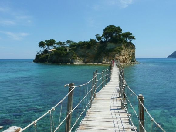 The stunning Cameo Island, Zakynthos.