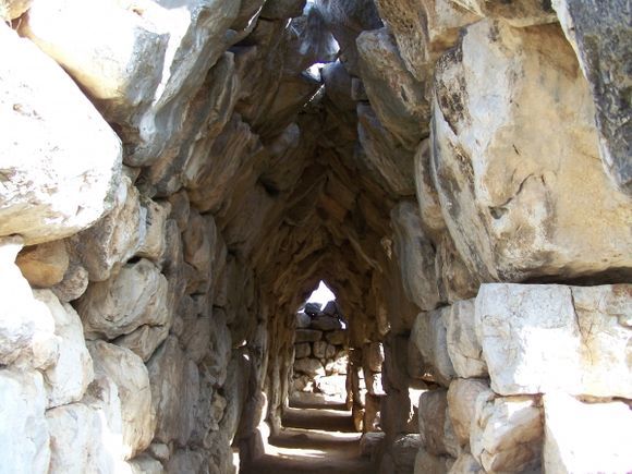Gallery at Ancient Tiryns