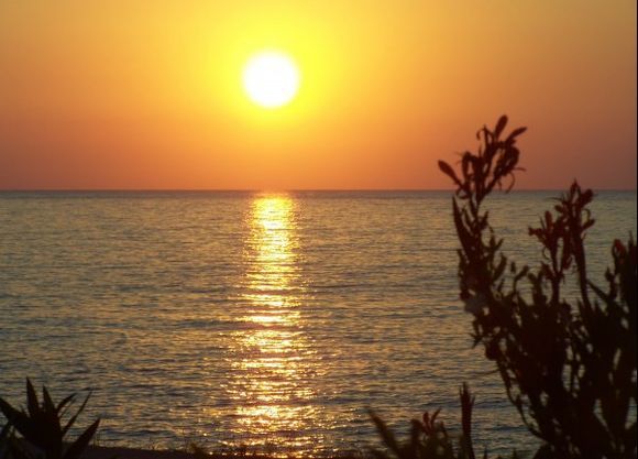 Sunset at Kyparissia