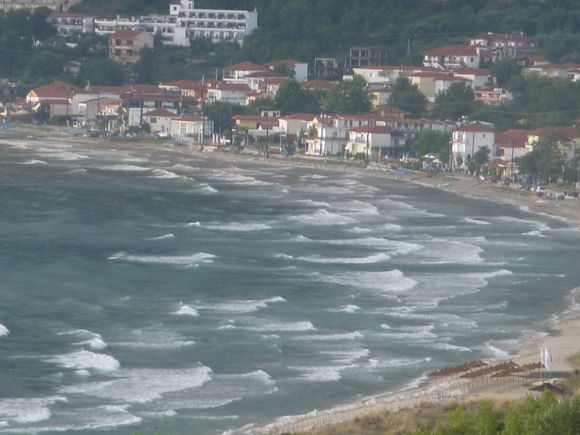 Golden Beach - not so golden today! (July 2010)