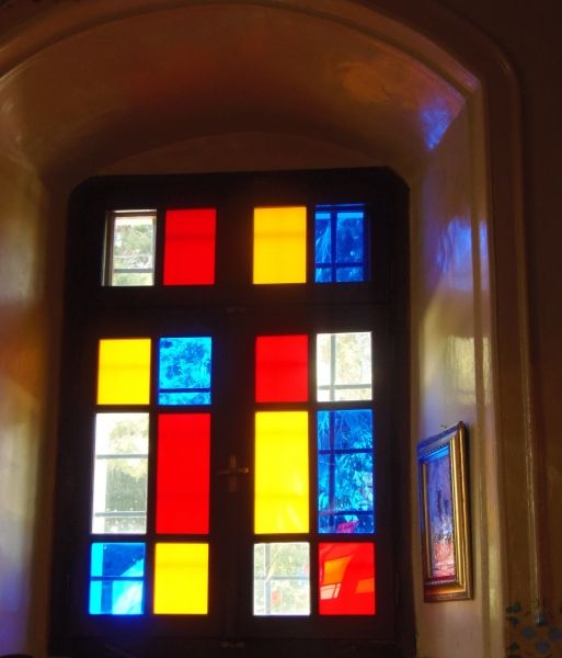 Abstract Stained Glass - Simi Town