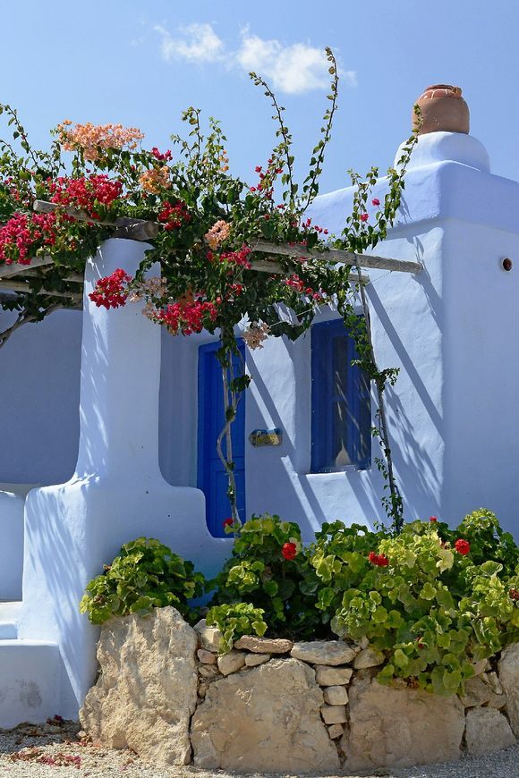 simple greek hotel