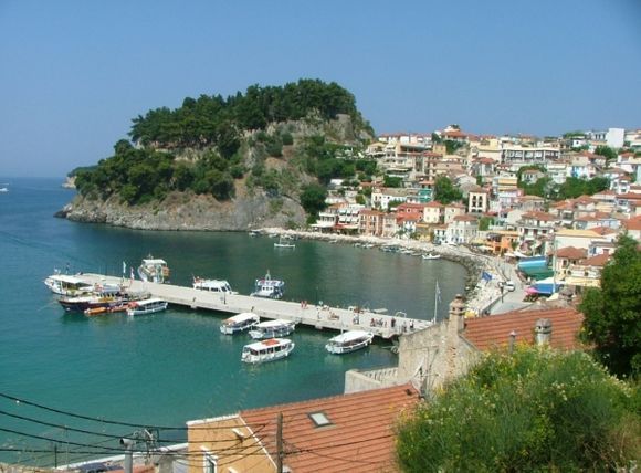 Parga.
Parga with the Castle over looking the town