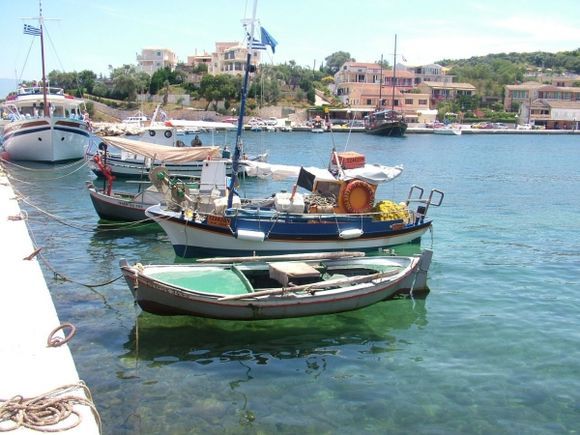 Corfu. Sidari Harbour..