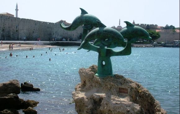 Rhodes
Dolphin Statuettes