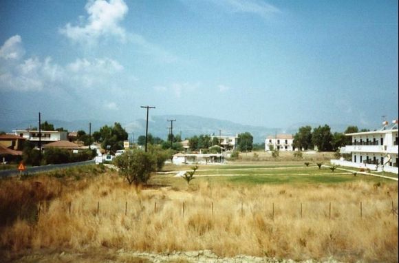 Kalamaki.
Taken August 1992 from Vanessa studios. Any one been lately will not recognise it.