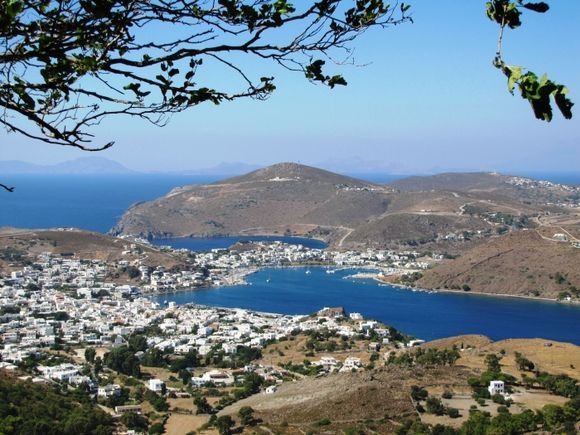 View of Patmos from Chora