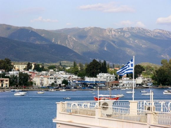 View on Galatas from Poros