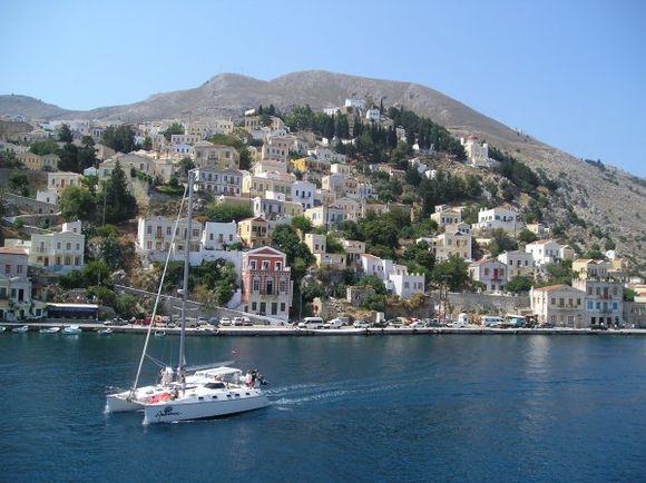 Symi from the sea