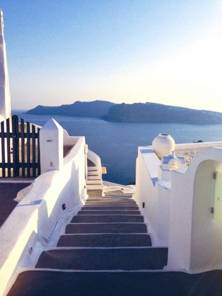 Santorini steps