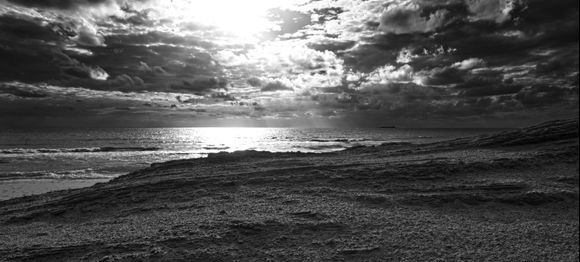 Silver skies Issos beach