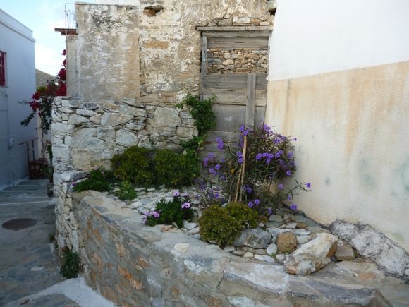 A beautiful spot in the Chora of Amorgos.