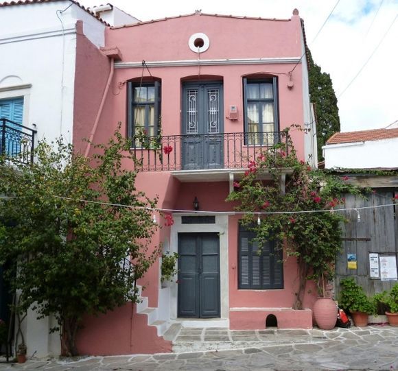 Halki. One of the most beautiful houses in the village.