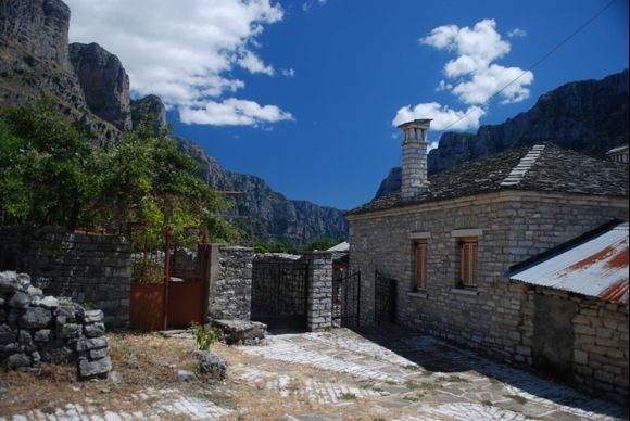 Vikos Gorge, look from village