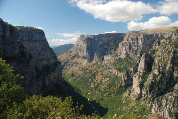 Vikos Gorge, look from other side