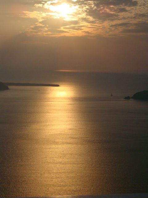Taken at Remezzo Villas in Imerovigli as sunset approached. In Santorini, I constantly asked myself Can you believe yet another beautiful sunset? They seem limitless.