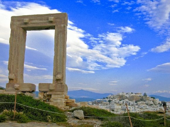 Portara - The unfinished Temple of Apollo