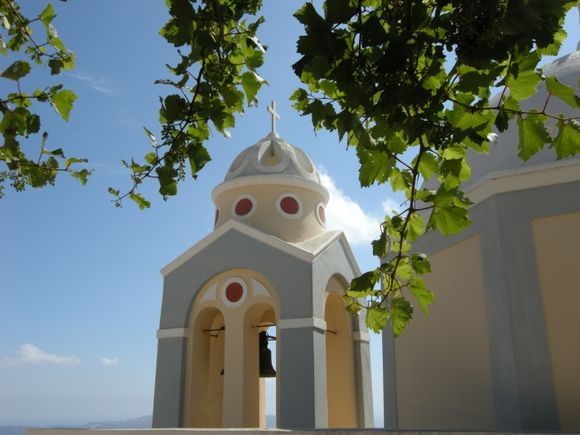 Church Dome  at Fira Santorini