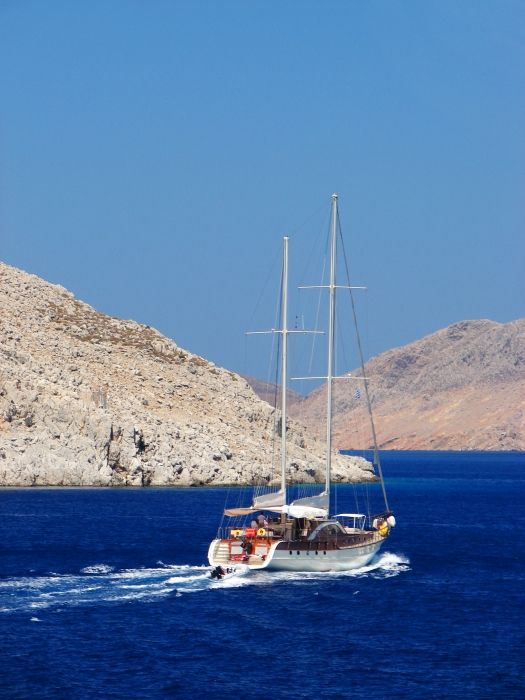 On the way to Symi Town